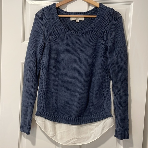 Loft Sweater with Skirted Blouse - XS - Picture 4 of 6